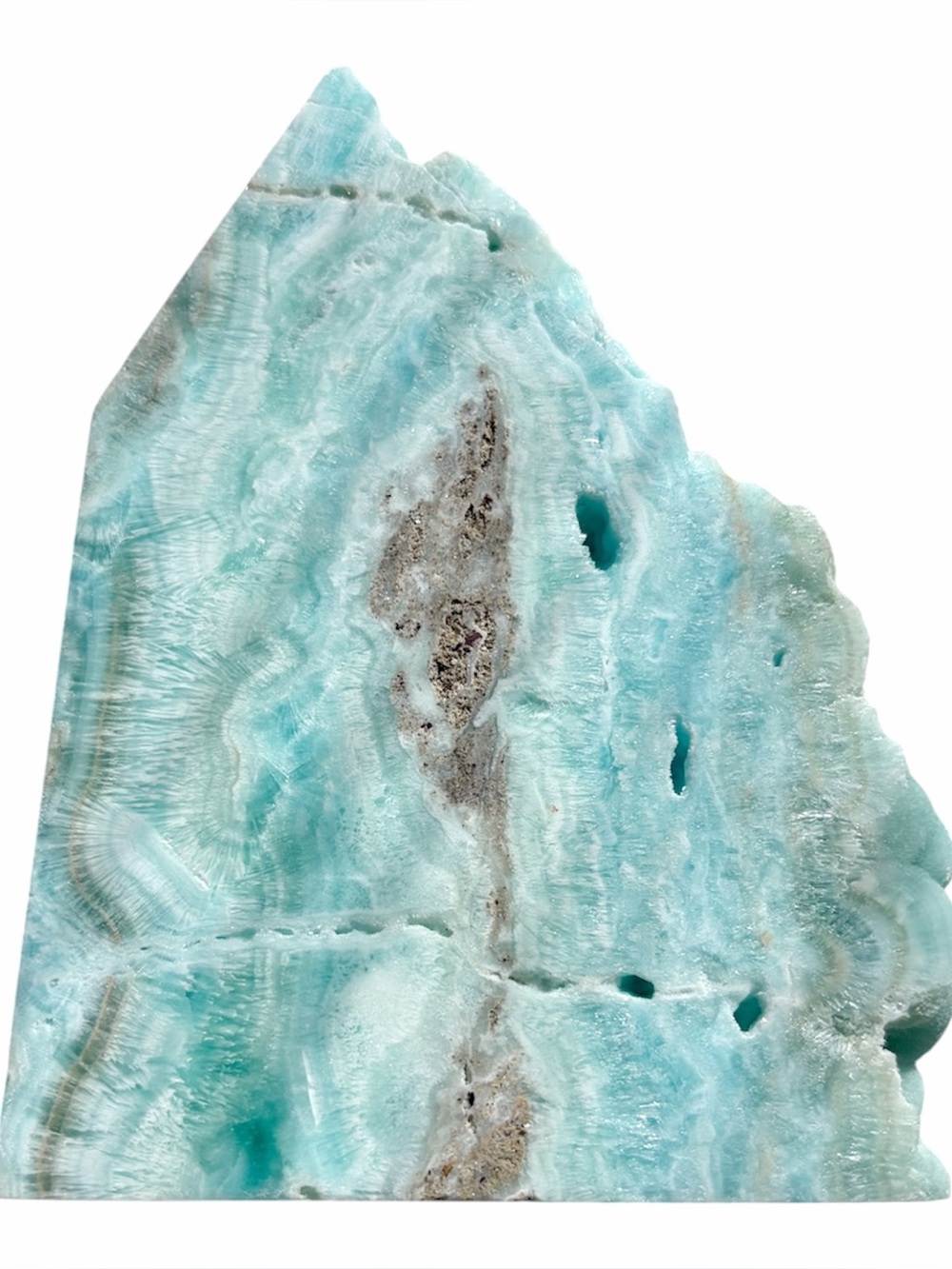 Natural Blue Hemimorphite Freeform from Australia